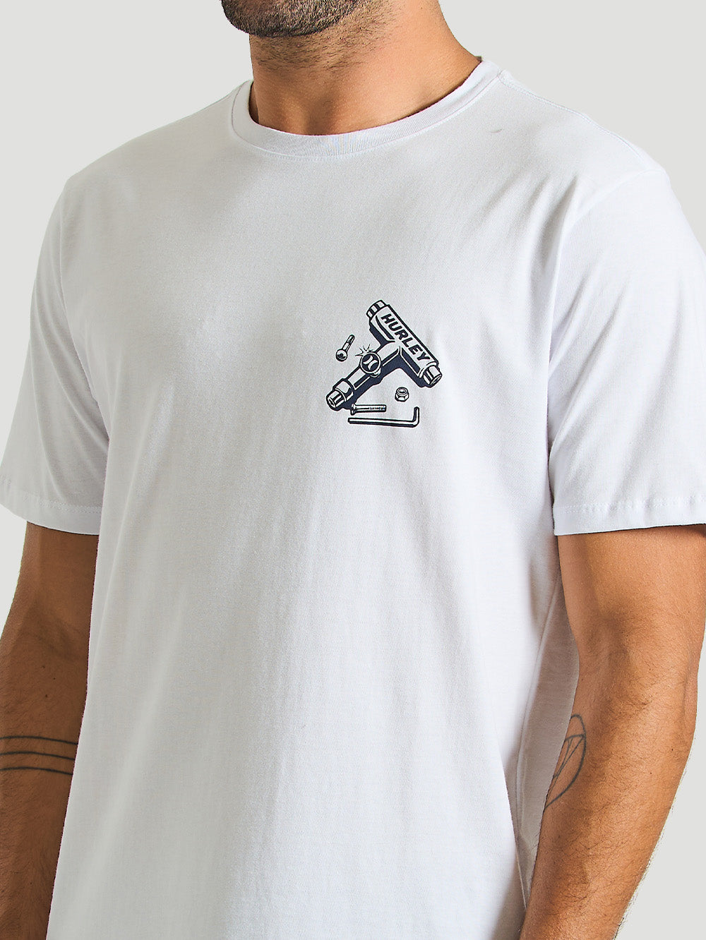 Camiseta Hurley Shop Branco