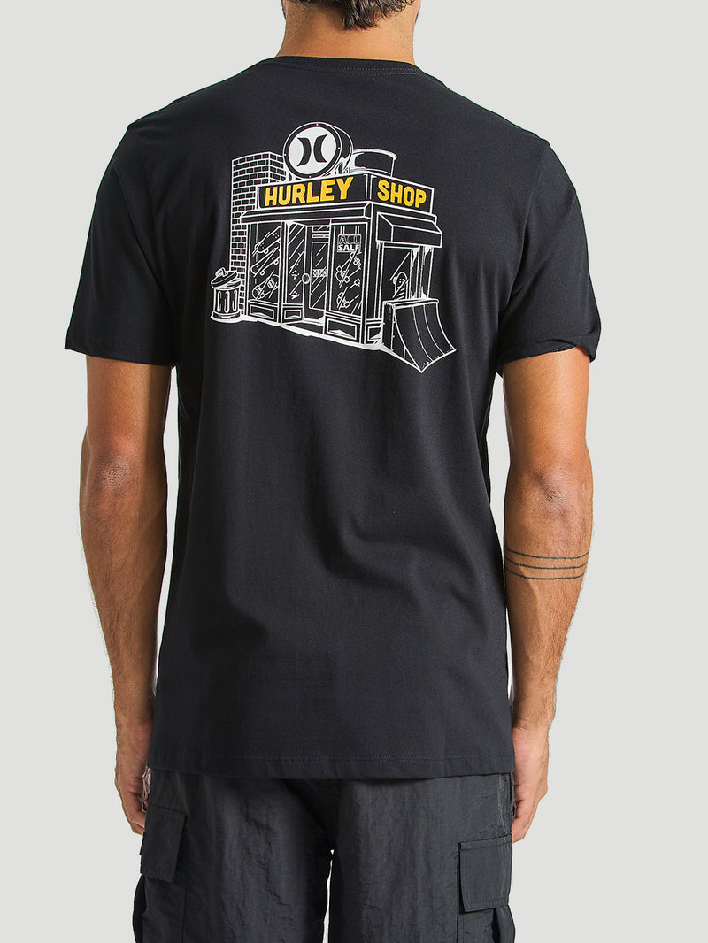 Camiseta Hurley Shop Preto