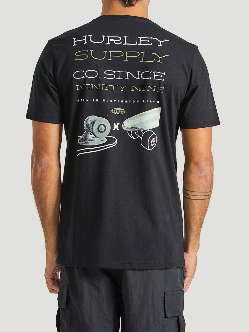 Camiseta Hurley Supply Preto