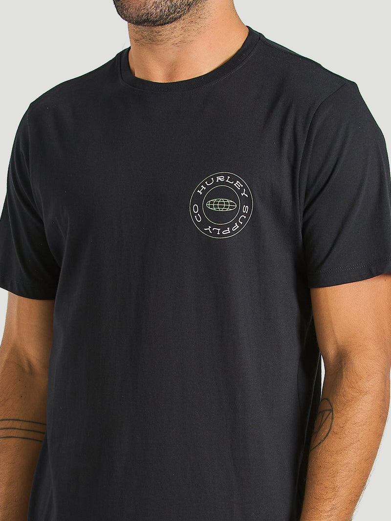 Camiseta Hurley Supply Preto