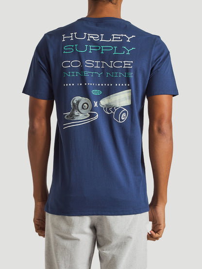 Camiseta Hurley Supply Marinho