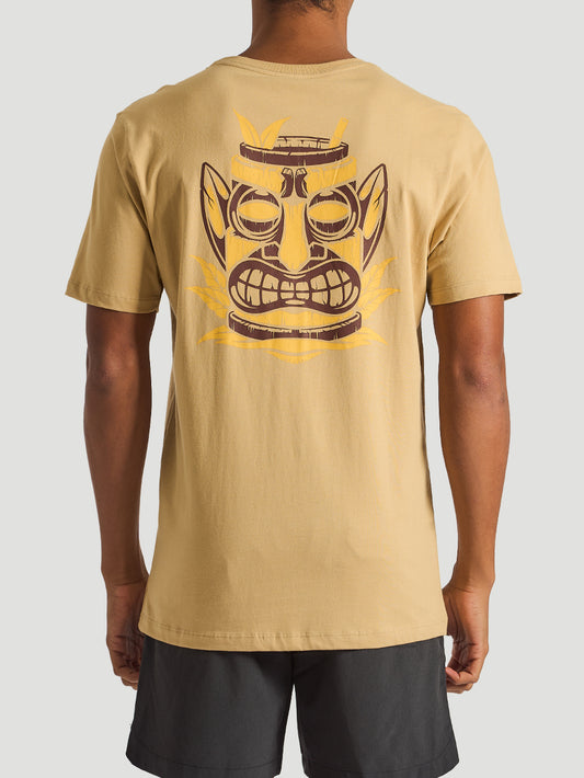 Camiseta Hurley Tiki Bege