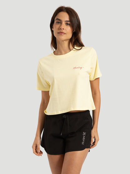 Camiseta Hurley Line Amarelo