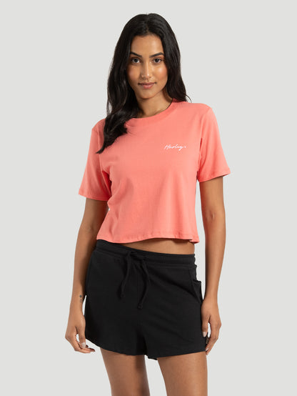 Camiseta Hurley Line Rosa