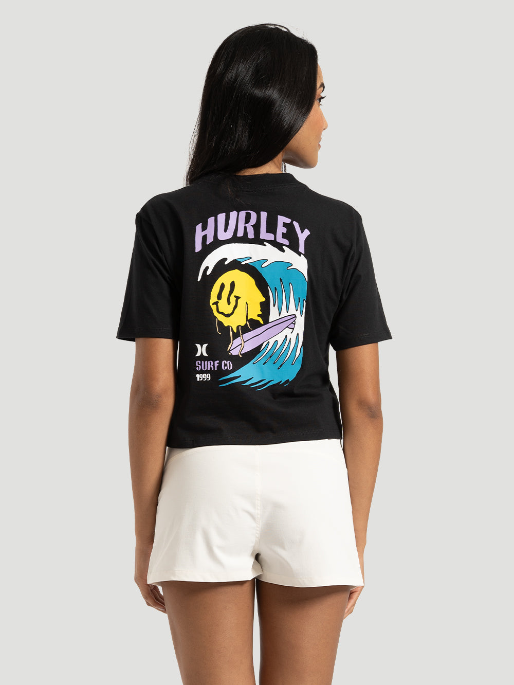 Camiseta Hurley Smille Preto