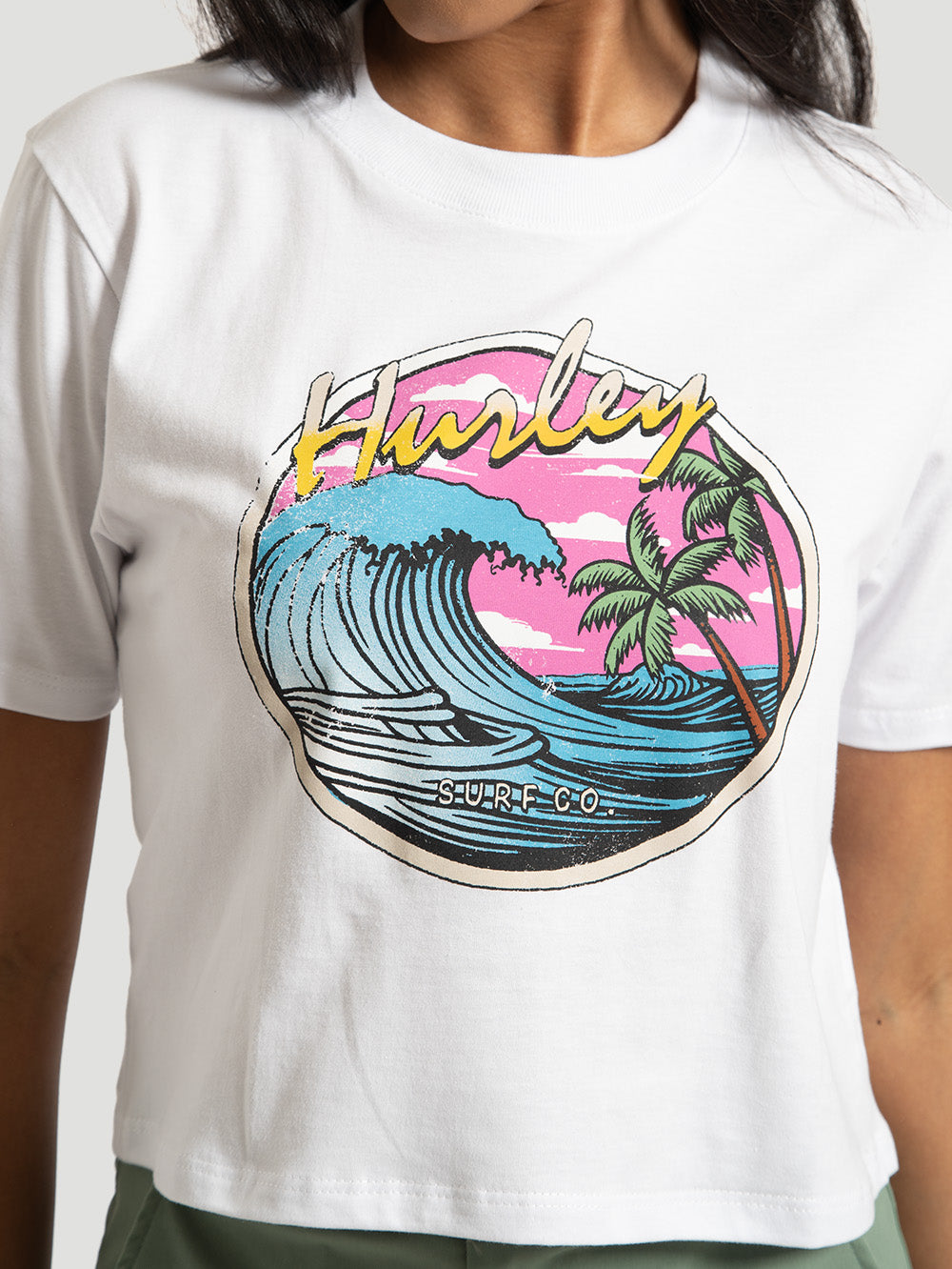 Camiseta Hurley Wave Branco