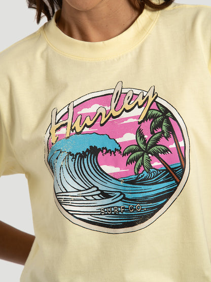 Camiseta Hurley Wave Amarelo