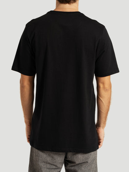 Camiseta Manga Curta Preta Hurley Classic