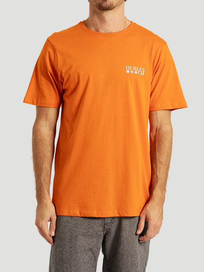Camiseta Manga Curta Ocre Hurley Simple