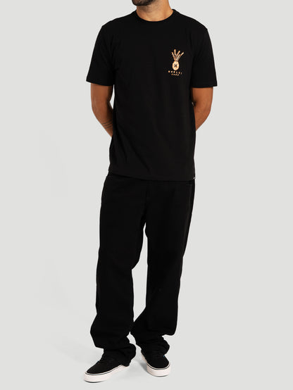 Camiseta Manga Curta Preta Hurley Xilo