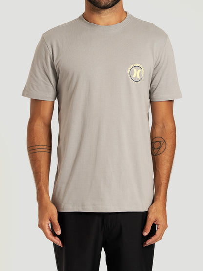 Camiseta Manga Curta Cinza Hurley Marlin