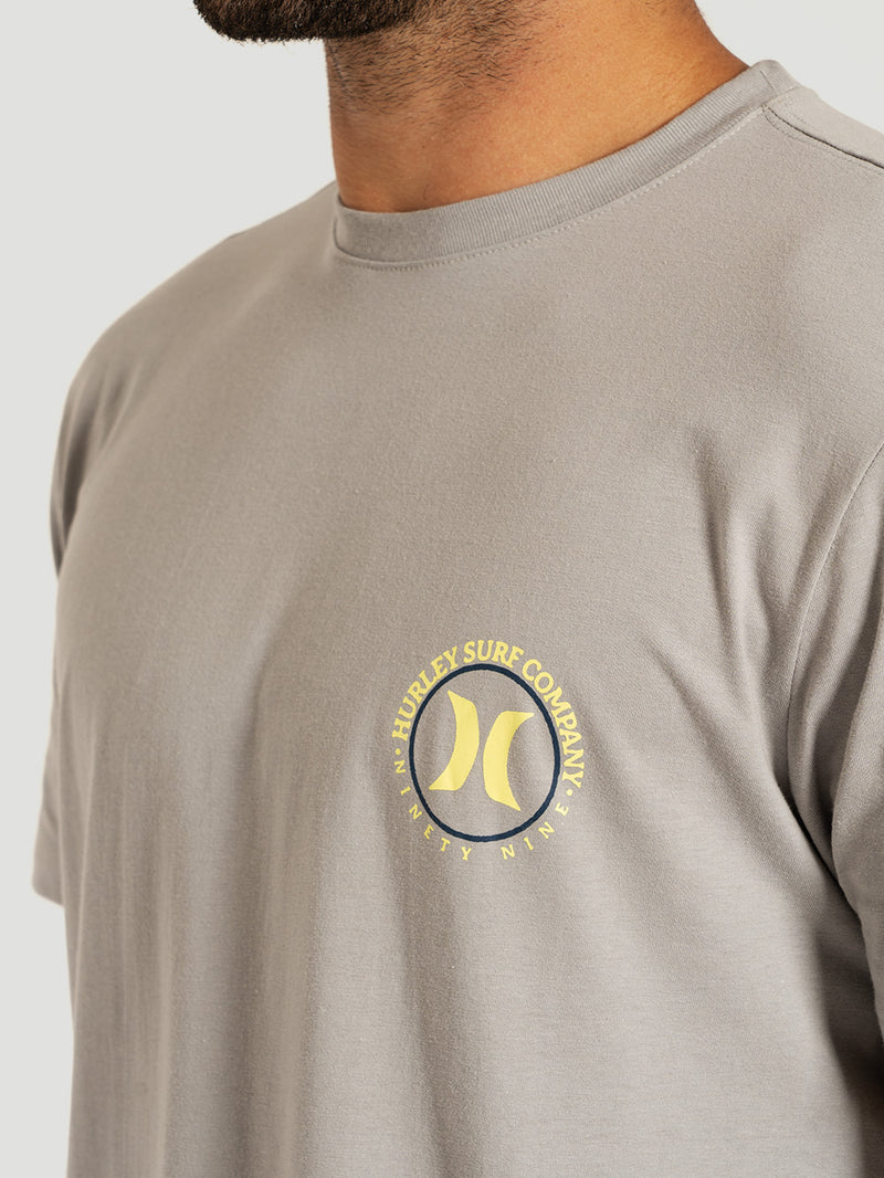 Camiseta Manga Curta Cinza Hurley Marlin