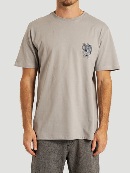 Camiseta Manga Curta Cinza Hurley Eagle