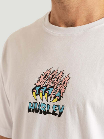 Camiseta Manga Curta Branca Hurley x Etam Panther