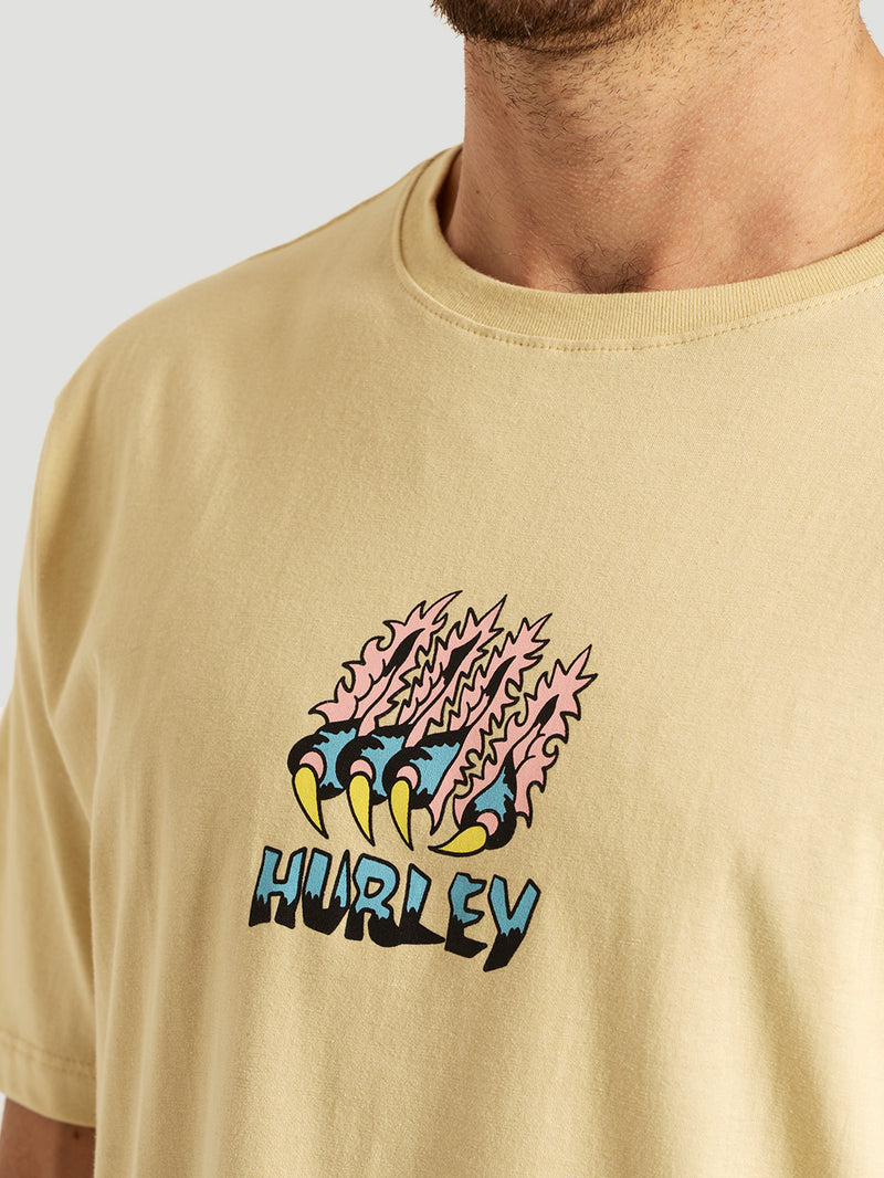 Camiseta Manga Curta Bege Hurley x Etam Panther
