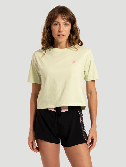 Camiseta Manga Curta Verde Hurley Icon
