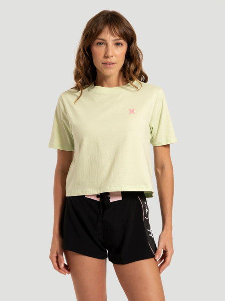 Camiseta Manga Curta Verde Hurley Icon