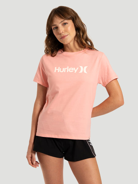 Camiseta Manga Curta Rosa Hurley One&Only
