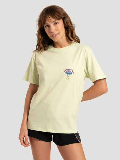 Camiseta Manga Curta Verde Hurley Sun