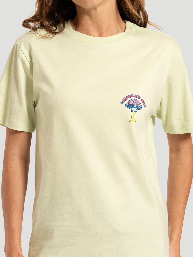 Camiseta Manga Curta Verde Hurley Sun