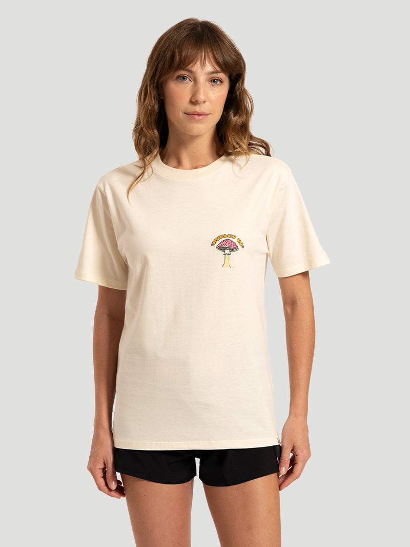 Camiseta Manga Curta Off White Hurley Sun