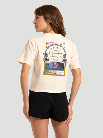Camiseta Manga Curta Off White Hurley Portrait