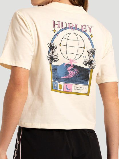 Camiseta Manga Curta Off White Hurley Portrait