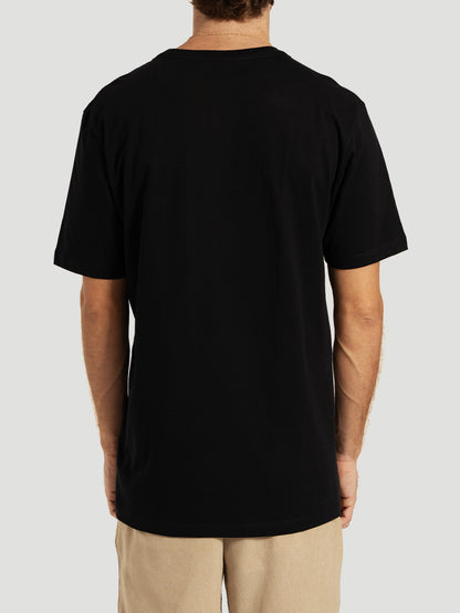 Camiseta Manga Curta Preta Hurley Mini Icon II