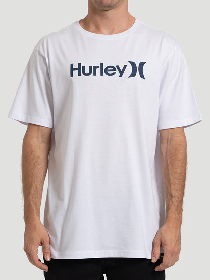 Camiseta Manga Curta Hurley O&O Solid Branca