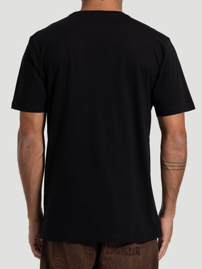 Camiseta Manga Curta Hurley O&O Solid Preta