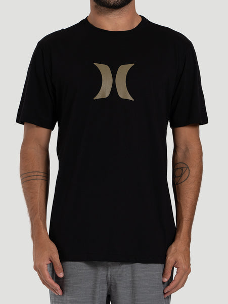 Camiseta Manga Curta Hurley Icon Preta