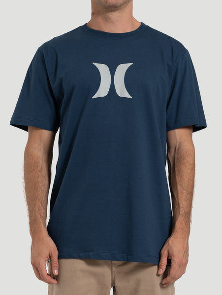 Camiseta Manga Curta Hurley Icon Azul Marinho