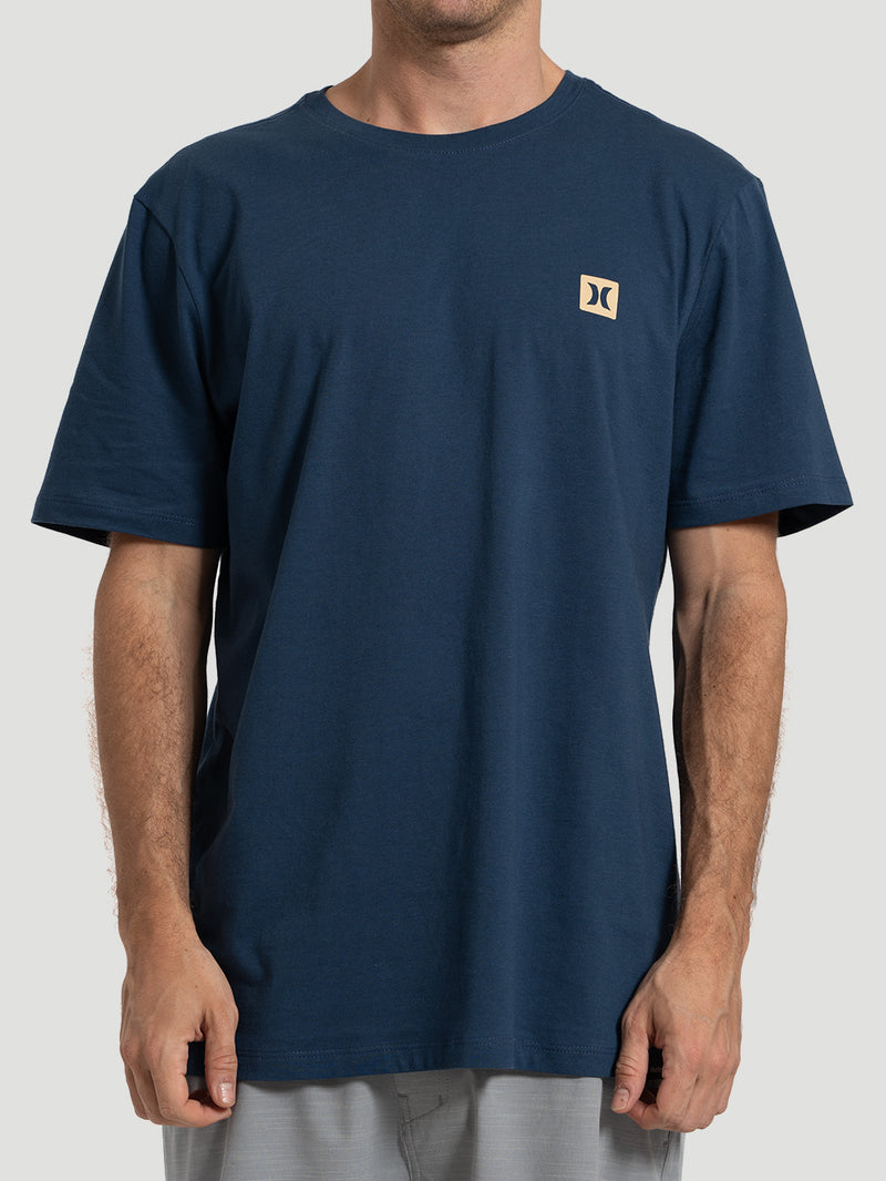 Camiseta Manga Curta Hurley Mini Icon Marinho