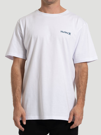 Camiseta Manga Curta Hurley Classic Branca