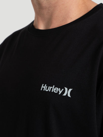 Camiseta Manga Curta Hurley Classic Preta