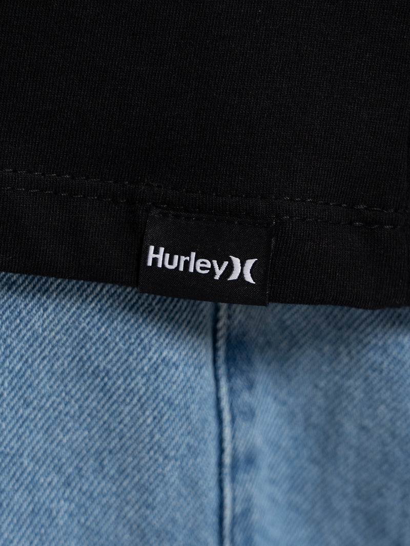 Camiseta Manga Curta Hurley Classic Preta