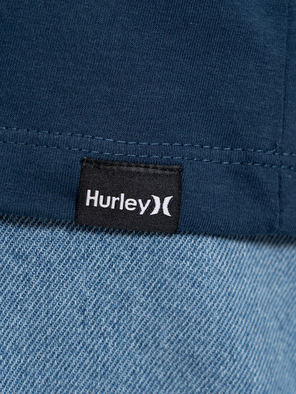 Camiseta Manga Curta Hurley Classic Azul Marinho