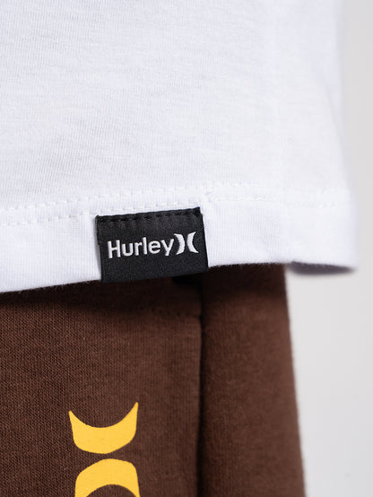 Camiseta Manga Curta Hurley Scorpion Branca