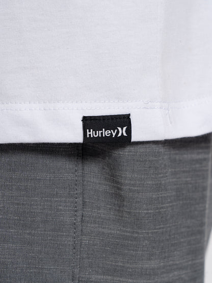 Camiseta Manga Curta Hurley Branca Infinity