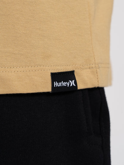 Camiseta Manga Curta Hurley Bege Infinity