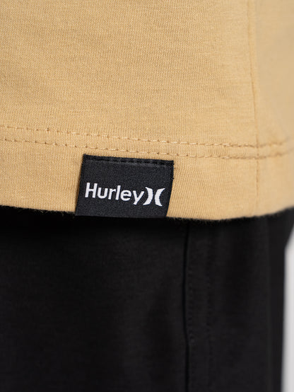 Camiseta Manga Curta Hurley Wizard Bege