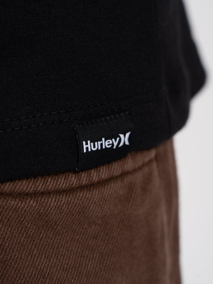 Camiseta Manga Curta Hurley Hands Preta