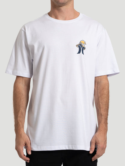 Camiseta Masculina Hurley Swells Branca