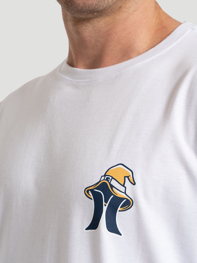 Camiseta Masculina Hurley Swells Branca