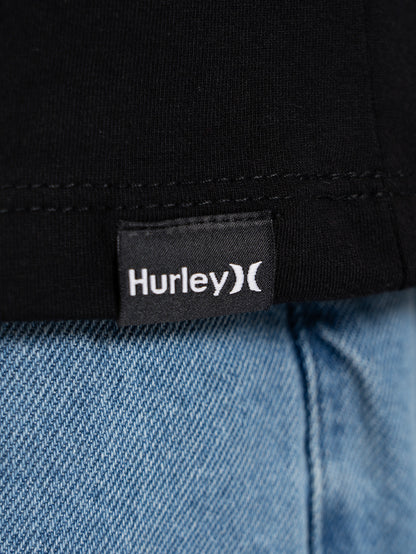 Camiseta Manga Curta Hurley Monster Preta
