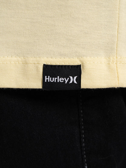 Camiseta Manga Curta Hurley Tiger Amarela