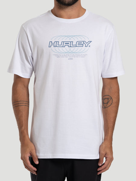 Camiseta Manga Curta Hurley Nine Nine Branca
