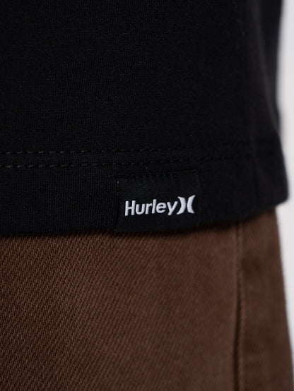 Camiseta Manga Curta Hurley Nine Nine Preta