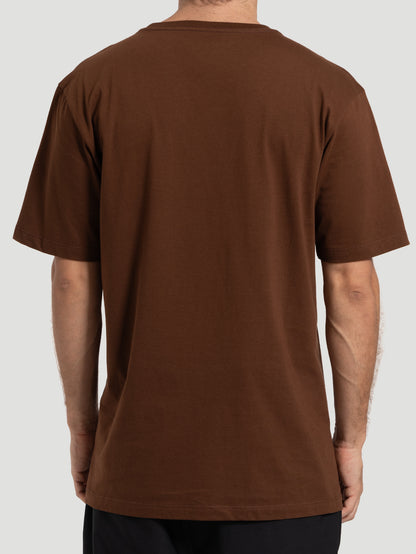 Camiseta Manga Curta Hurley Nine Nine Marrom