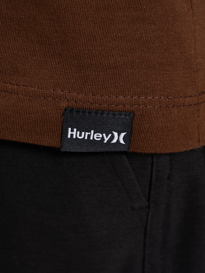 Camiseta Manga Curta Hurley Nine Nine Marrom